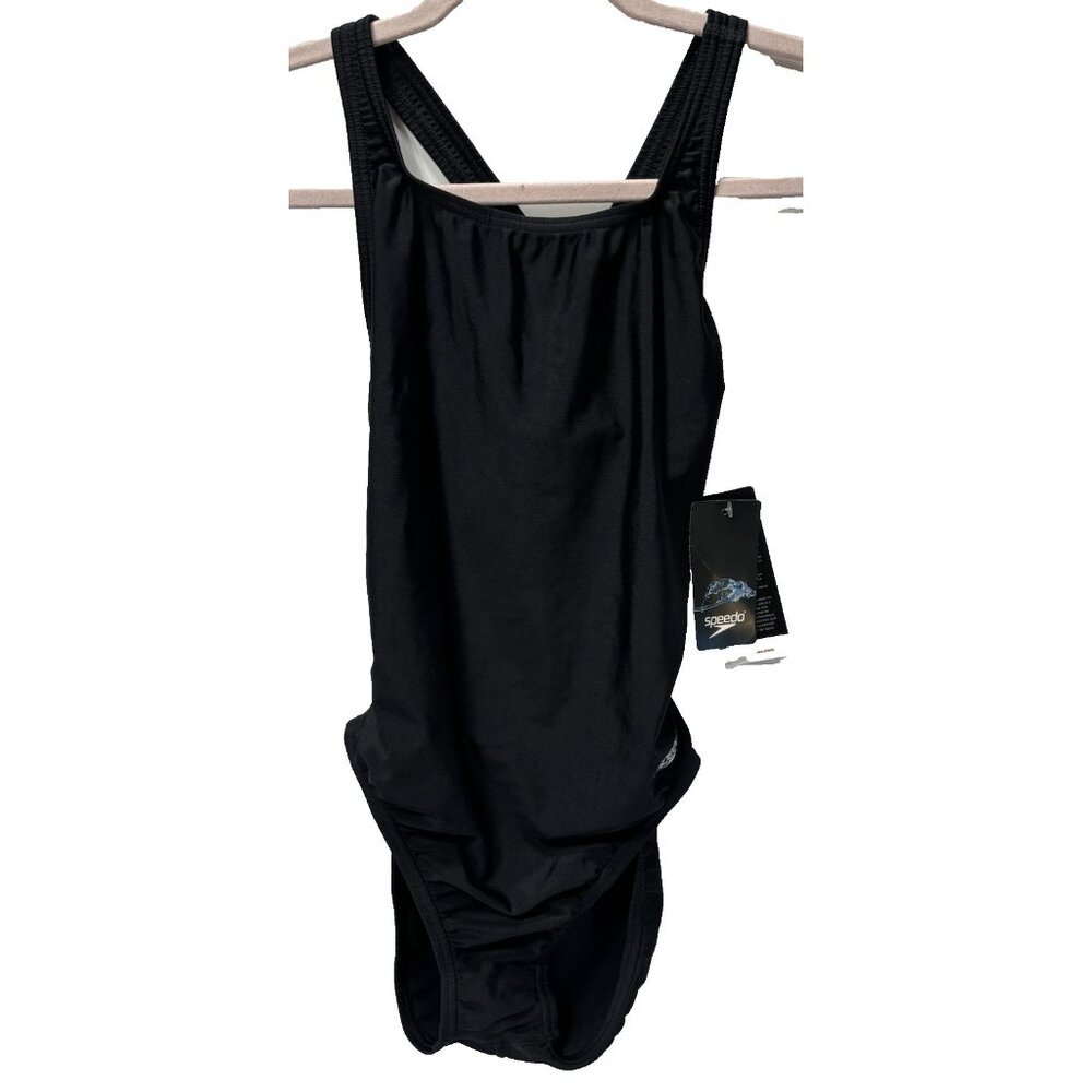 Speedo Women's Super ProLT One Piece Swimsuit Black Size 10 US 36 EU Durable Pro - Picture 4 of 12